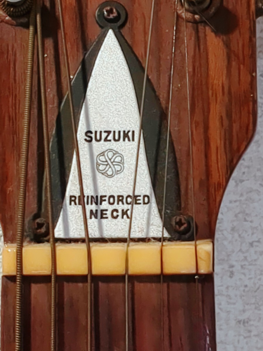 SuzukiGuitar F-100 アコースティックギター スズキギター　弦楽器 アコギ　Y781_画像3