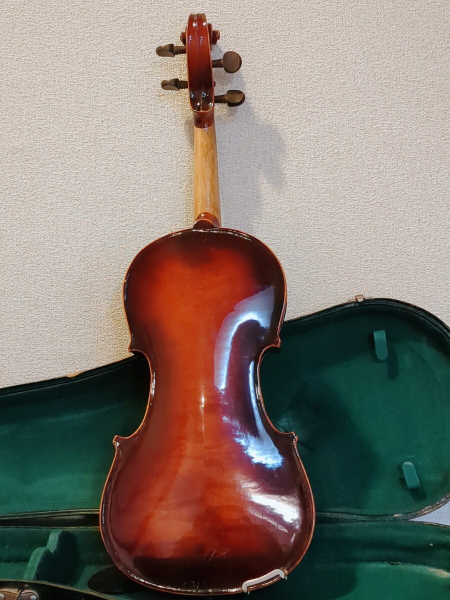 SUZUKI VIOLIN NO.13 4/4 ハードケース付き 弦楽器　スズキ バイオリン ヴァイオリン　Y787_画像6