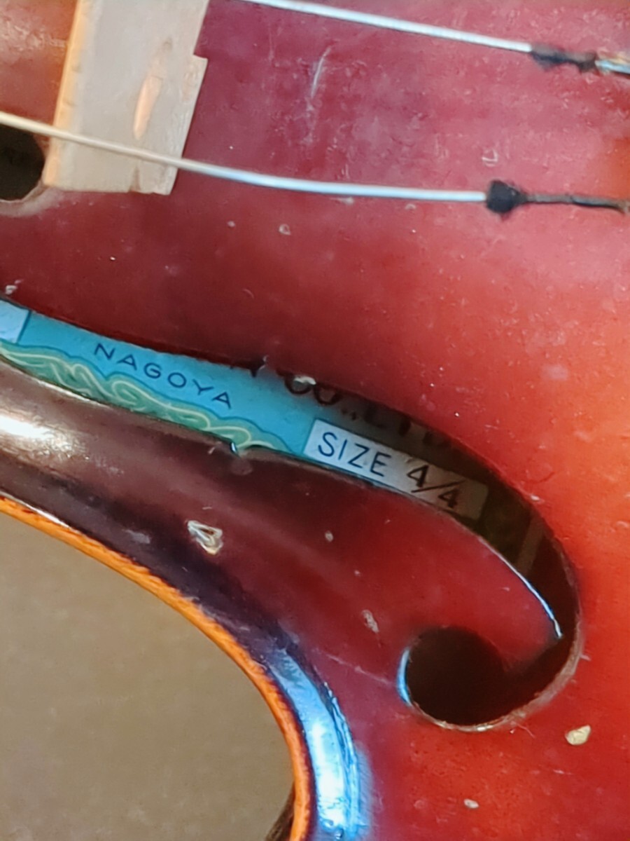 SUZUKI VIOLIN NO.13 4/4 ハードケース付き 弦楽器 スズキ バイオリン ヴァイオリン Y787の画像3