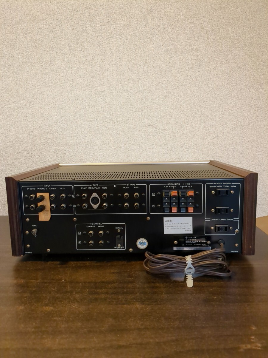 TRIO KA-5006 トリオ プリメインアンプ AMPLIFIER　音楽　音響機器　Y805_画像7