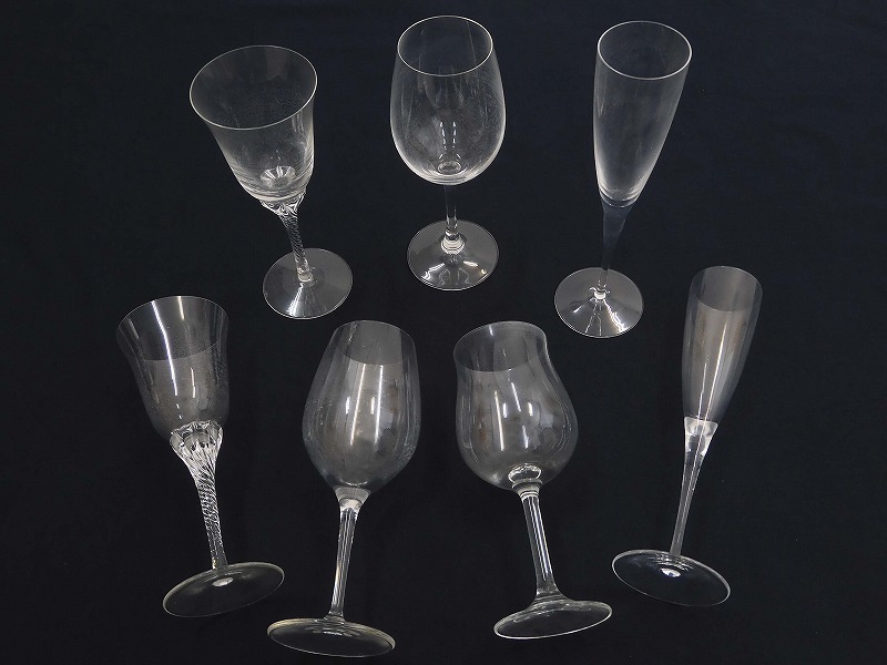 2404-0045*. city / wine glass / rock glass / champagne glass other /28 points collection / tableware / various / together ( packing size 120)