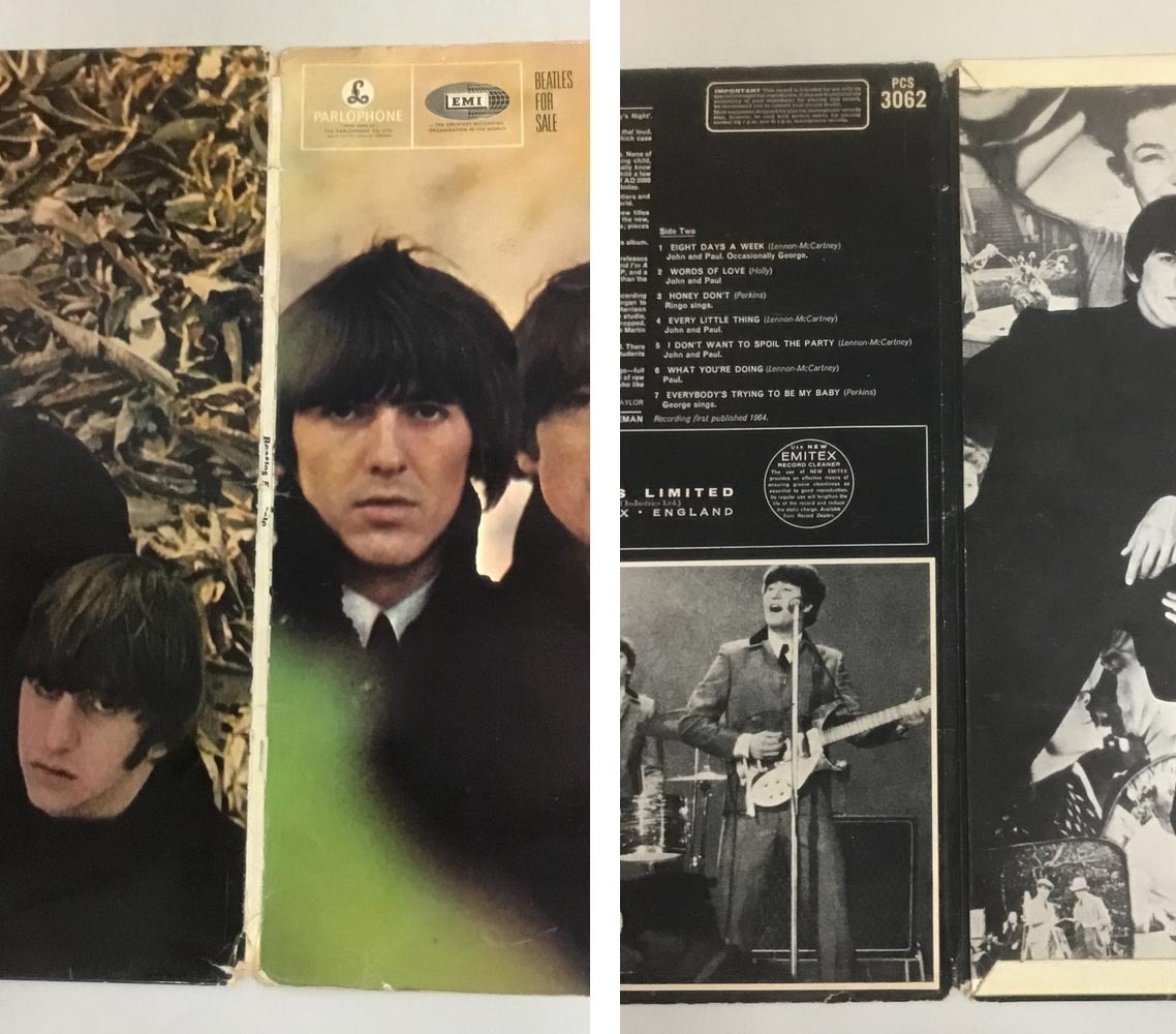 ビートルズ THE BEATLES「FOR SALE」 UK STEREO Y&Bパーロフォン_画像6