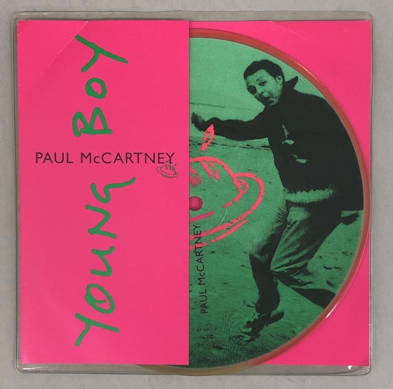 ポール・マッカートニー/PAUL McCARTNEY「YOUNG BOY」 UKピクチャー・シングル盤レコード_画像1