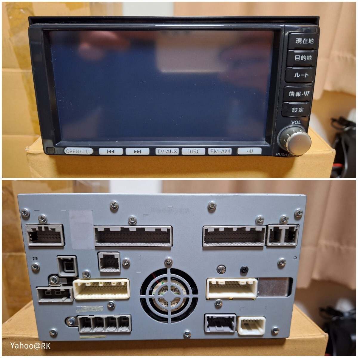 日産 純正HDDナビ Clarion 型式 NA7W-8112JP DVD再生 Bluetooth 日産 純正HDDナビ Clarion 型式 NA7W-8112JP DVD再生 Bluetooth
