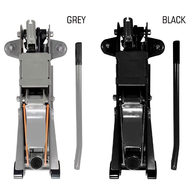 ガレージジャッキ 低床 フロアジャッキ 2.5t ジャッキ 油圧ジャッキ ポンプ式 最低位85mm ローダウンスチール 上げる タイヤ交換 整備 点検の画像9