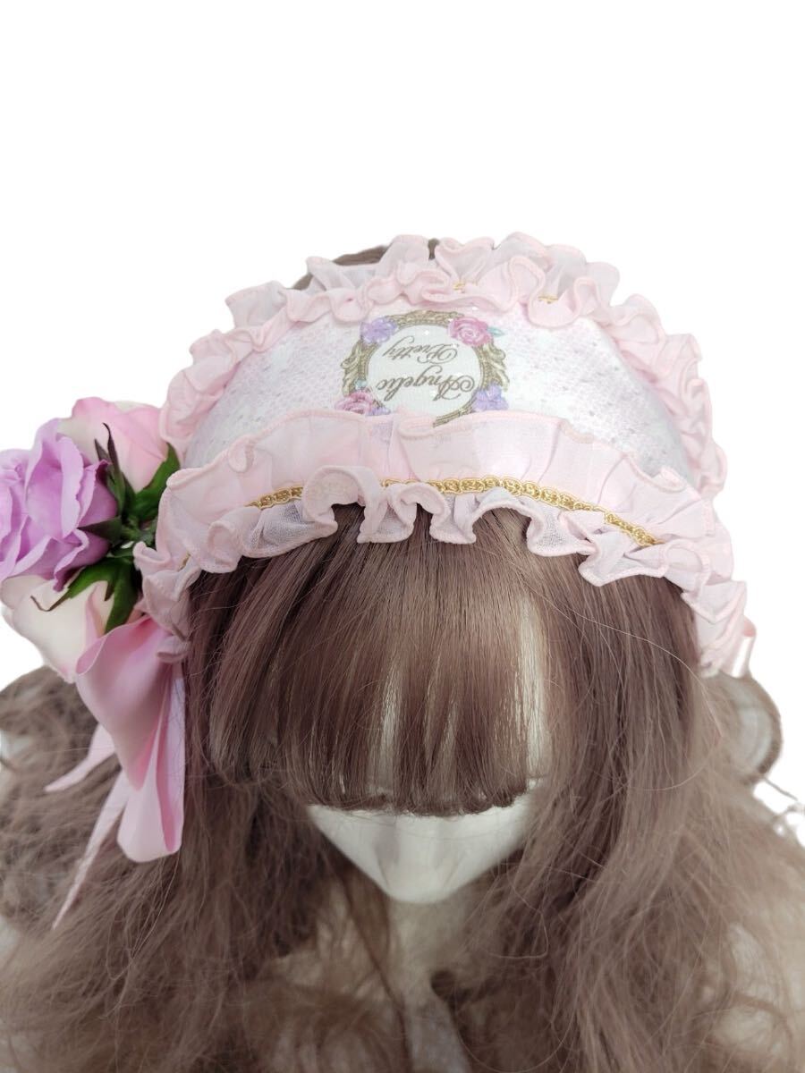 【Angelic Pretty】Romantic Perfume カチューシャ ピンク/アンジェリックプリティ/ロリィタ_画像5