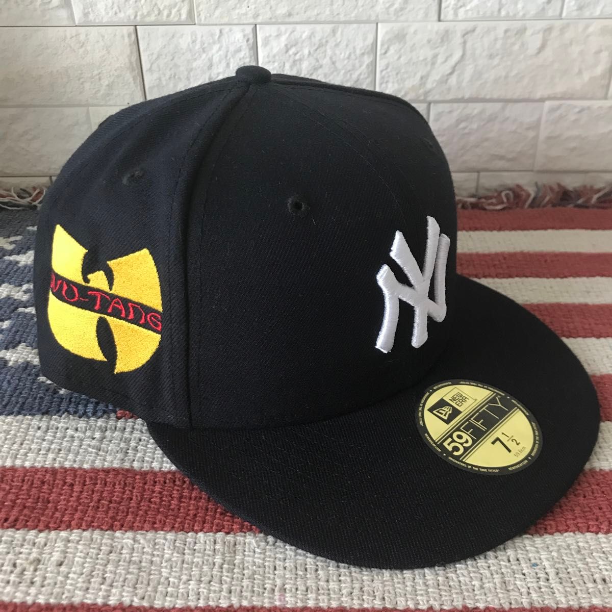 ウータンクラン キャップ ヤンキース 59.6cm 59FIFTY WUTANG RZA GZA ODB ニューエラ キャップ