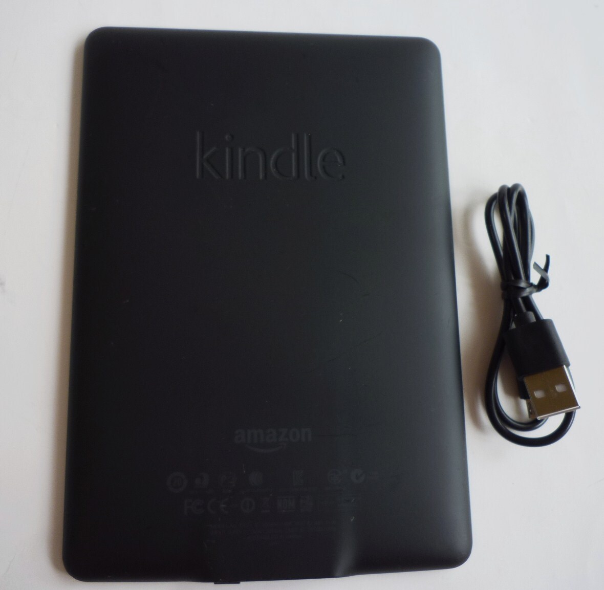 キンドル　Kindle Paperwhite 第5世代　EY21 Wi-Fi 黒　ブラック Ａｍａｚｏｎ 本体のみ　初期化済_画像3