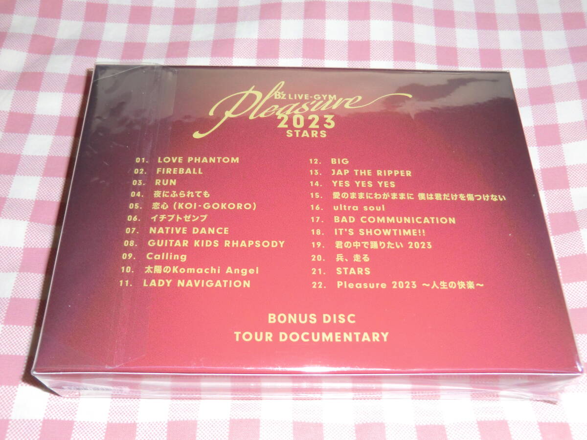 B’z LIVE-GYM Pleasure 2023 -STARS-　初回生産限定[Blu-ray 2枚組]ポストカード付_画像3