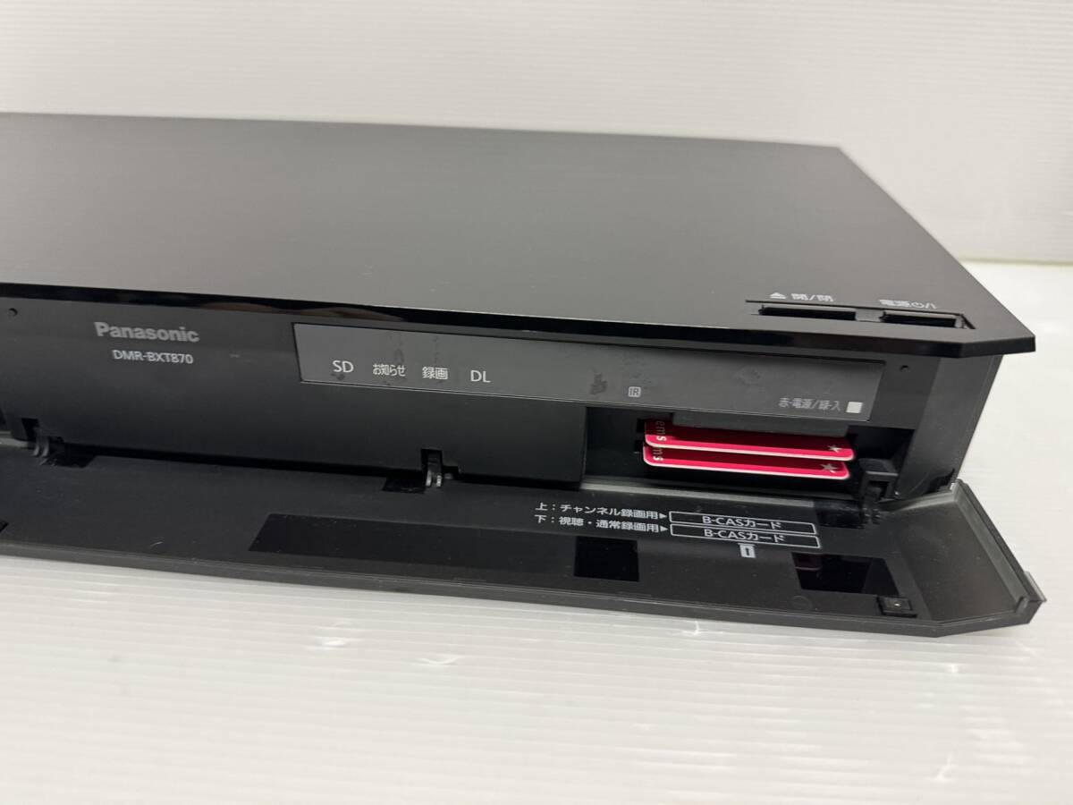 Panasonic DMR-BXT870 ブルーレイレコーダー 現状品_画像5