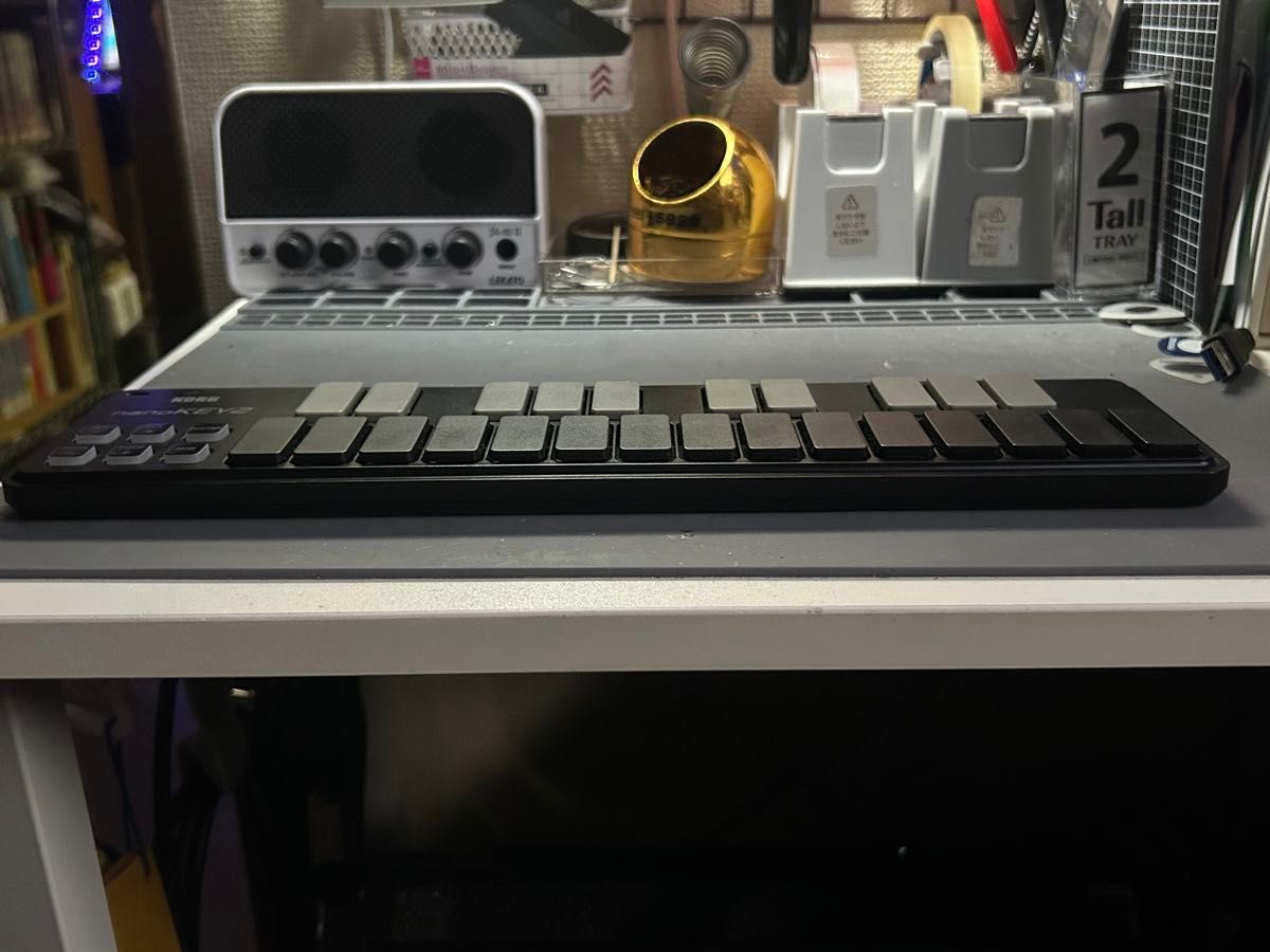 【動確済】KORG nanoKEY2 超薄小型MIDIキーボード