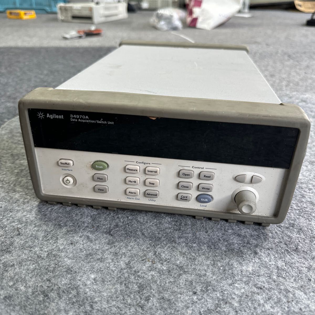 Agilent アジレント データ収集 スイッチユニット 34970A 100V ジャンクの画像2