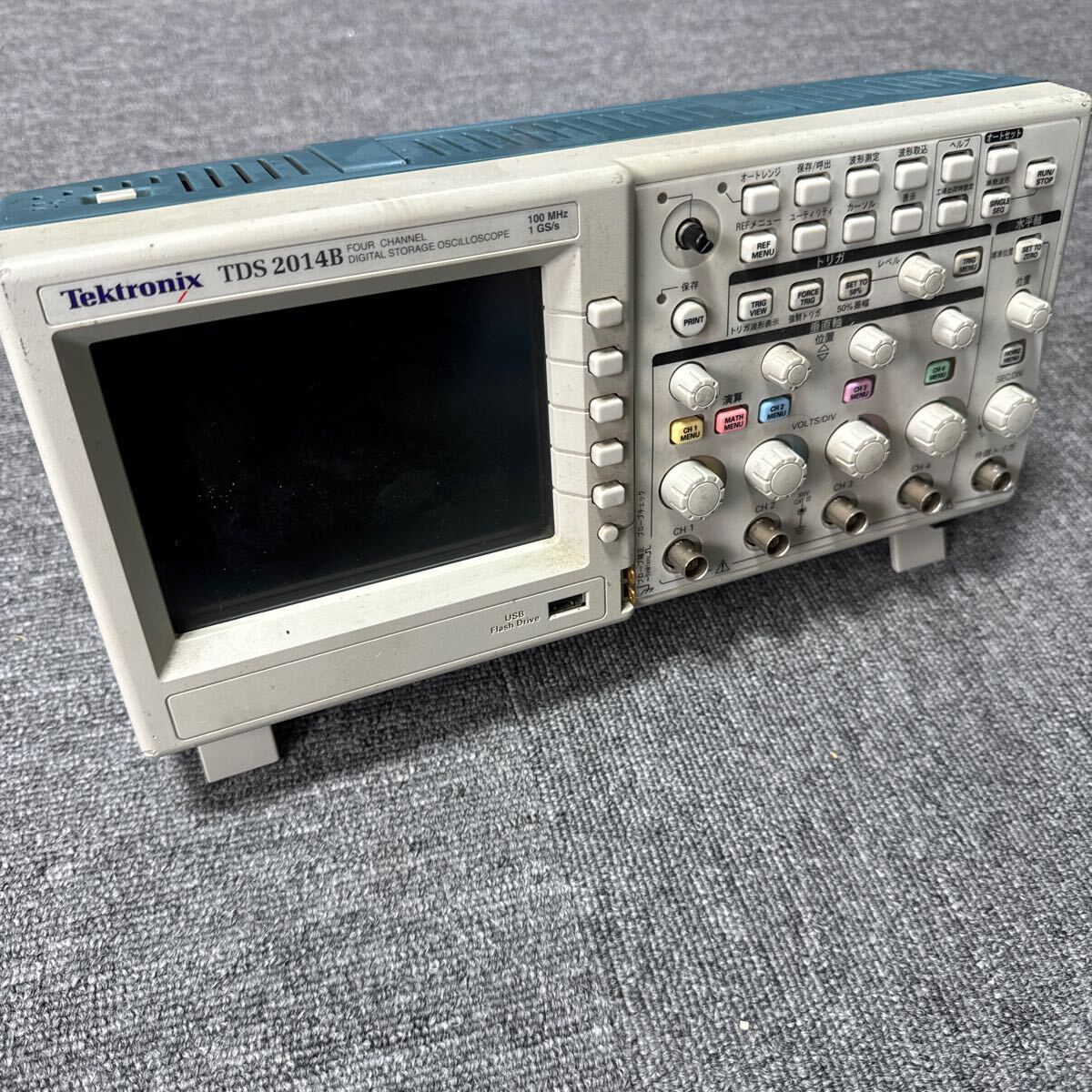 Tektronix テクトロニクス TDS2014B OSCILLOSCOPE デジタルオシロスコープの画像1