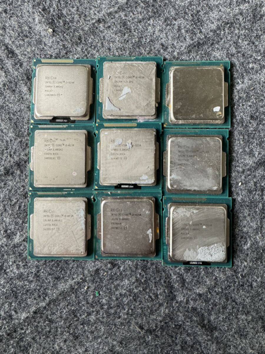 Intel cpu i3 まとめ9個_画像1