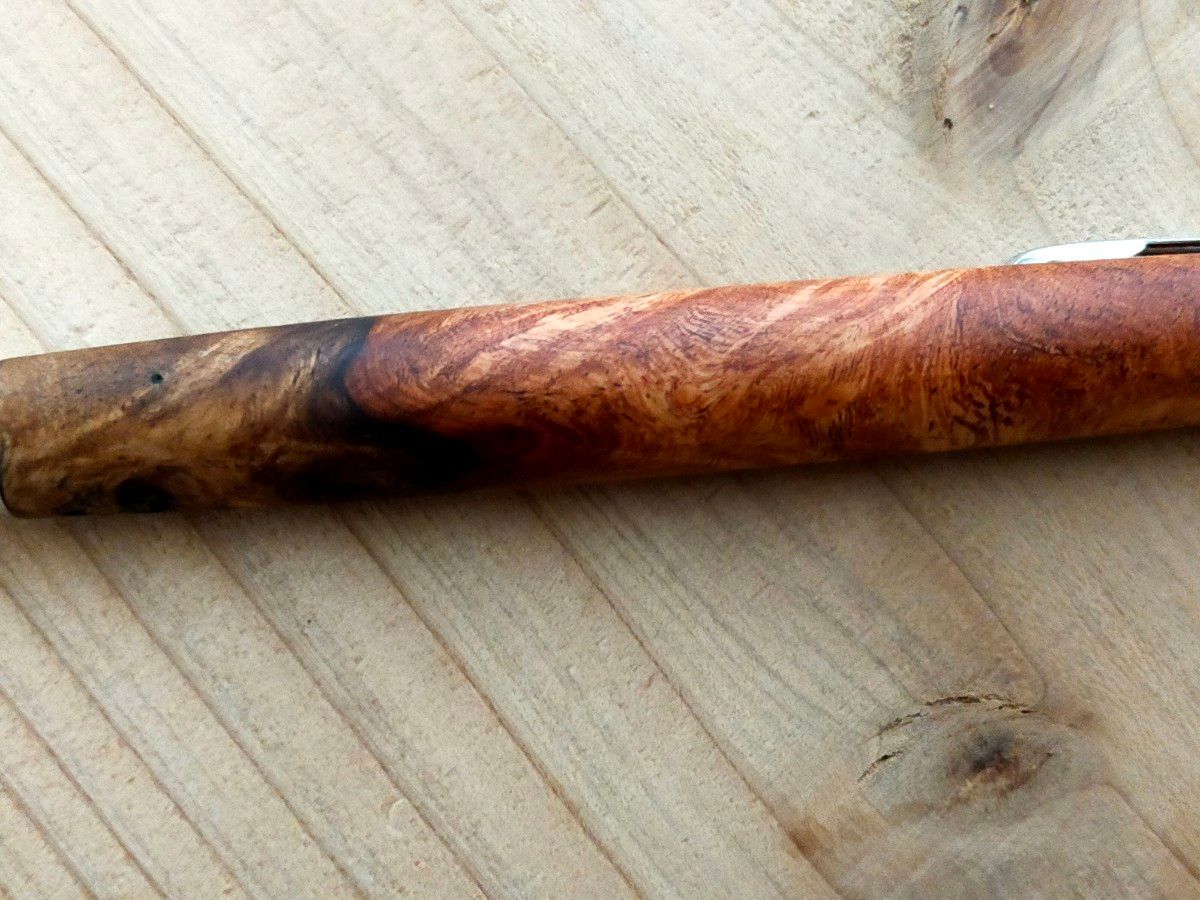 ハンドメイド シャープペン 木軸 花梨紅白 0 5mm 工房楔 加藤 ハンドメイド シャープペン 木軸 花梨紅白 0 5mm 工房楔 加藤