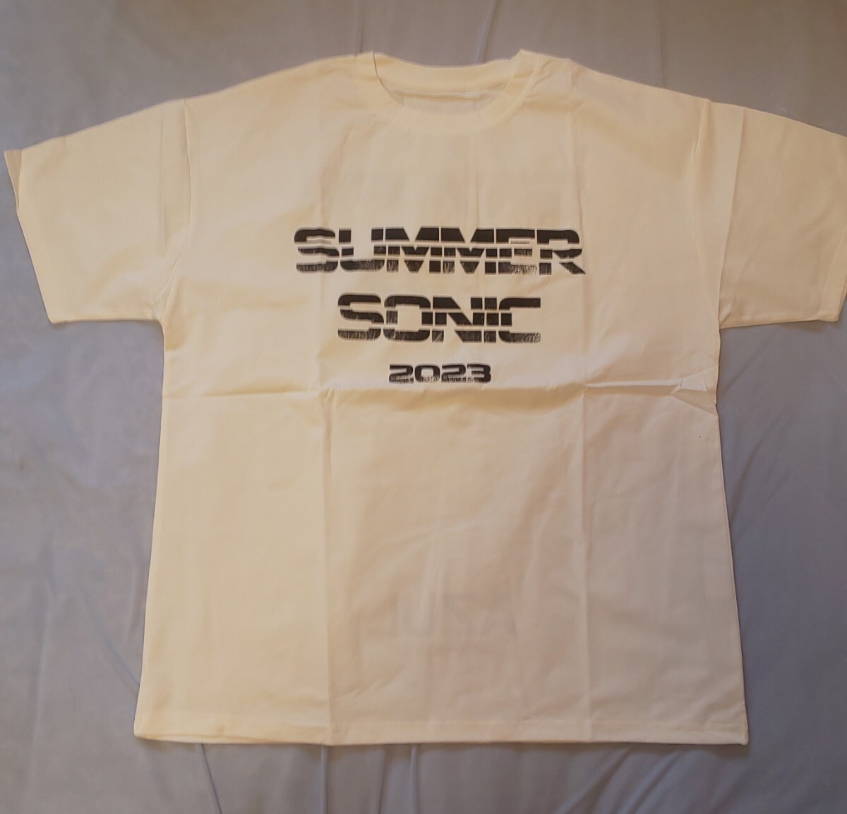 【送料込み】サマソニ スタッフTシャツ XLサイズ 白 未使用 非売品 Summer Sonic 2023_画像1