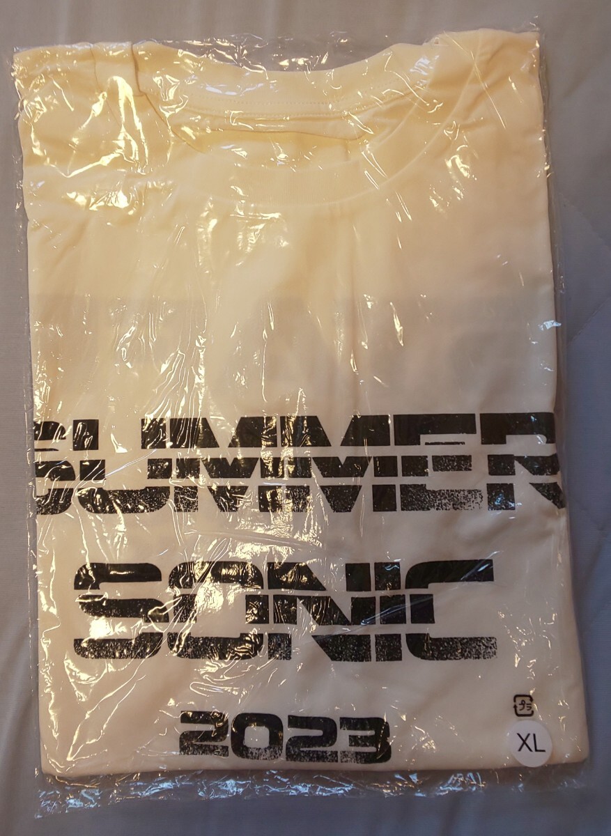 【送料込み】サマソニ スタッフTシャツ XLサイズ 白 未使用 非売品 Summer Sonic 2023_画像4