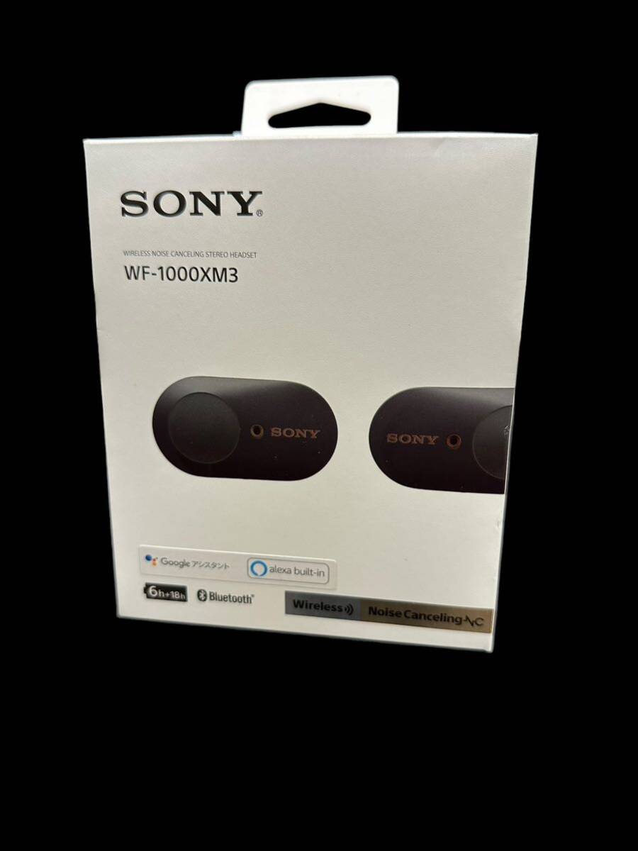 1円～ 美品 SONY ソニー ワイヤレスノイズキャンセリングステレオヘッドセットリング WF-1000XM3 Bluetooth接続確認済 箱付属有 _画像5