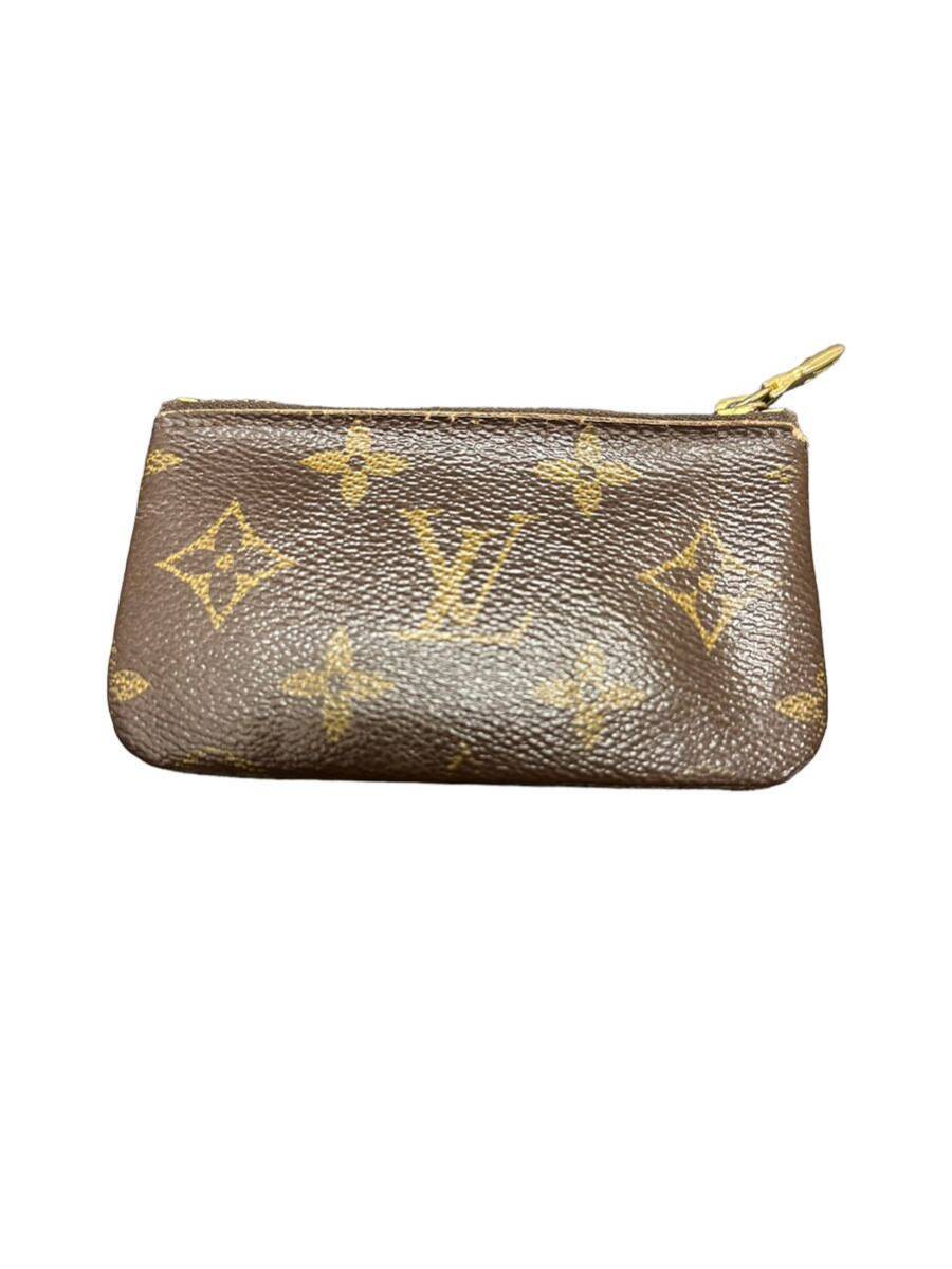 1円～美品 LOUIS VUITTON ルイヴィトン カードキーケース モノグラム ポシェットクレ M62650/CT4114の画像4