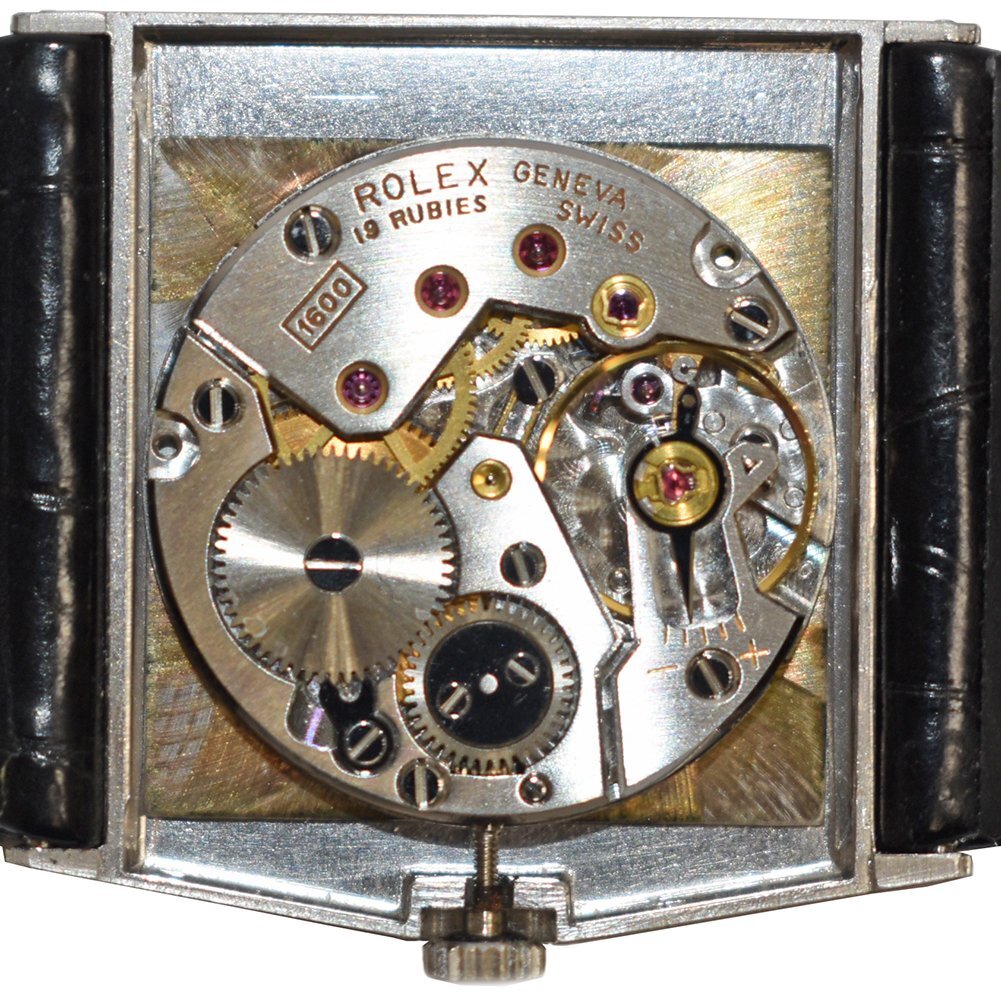 ROLEX【ロレックス】チェリーニキングマイダス 4017 手巻き ベルト社外品 尾錠純正 K18WG 750 稼働確認済み メンズ腕時計【中古】の画像5