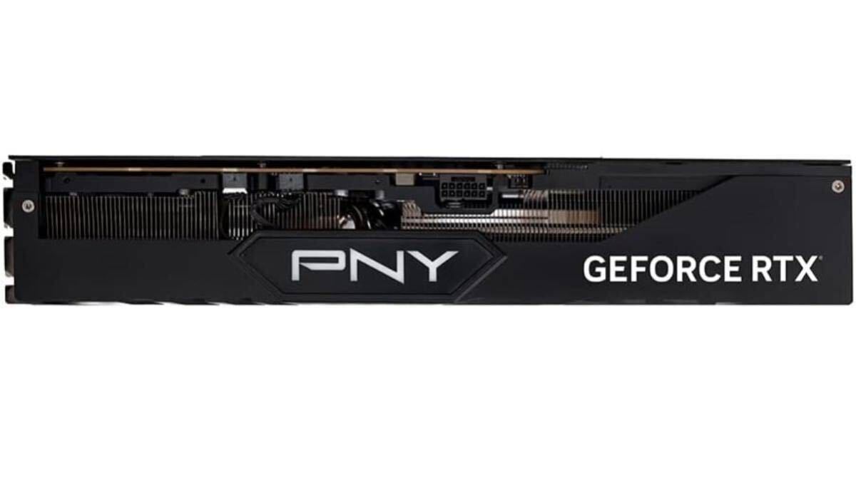 PNY ピーエヌワイ GeForce RTX4090 24GB VERTO LED 3FAN グラフィックスボード VCG409024TFXPB1 VD8270の画像5