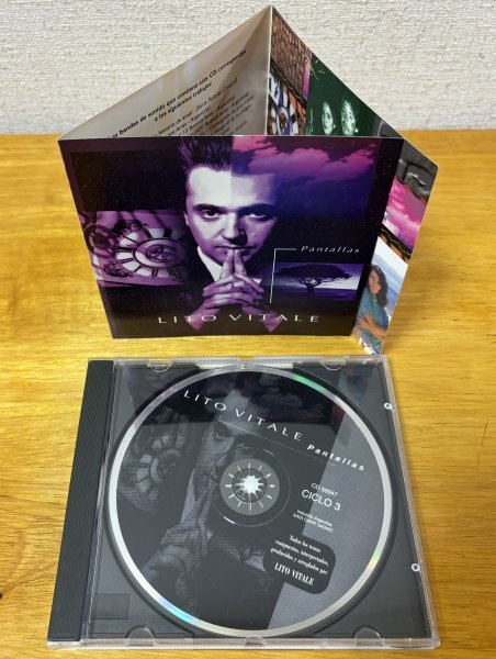 ◎LITO VITALE / Pantallas (1995年作/Argentina産Prog/ OST [TVドラマ-舞台-バレエ等]) ※Argentina盤CD【 CICLO 3 CD 50047 】1995年発売_画像4