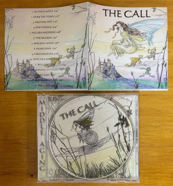 ◎MIDDLE AGING / The Call ( 伊産 Symphonic Folk Rock/ Female Voclal×2/ 中世バロック風 ) ※伊盤CD【 Ma.Ra.Cash MRC001 】2004年発売_画像4