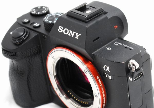 【超美品】SONY ソニー α7 Ⅲ ILCE-7M3 ボディ 訳あり品の画像4