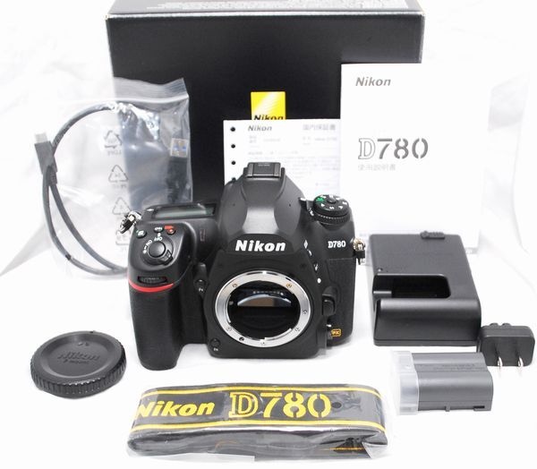 【超美品・メーカー保証書 付属品完備】Nikon ニコン D780の画像1