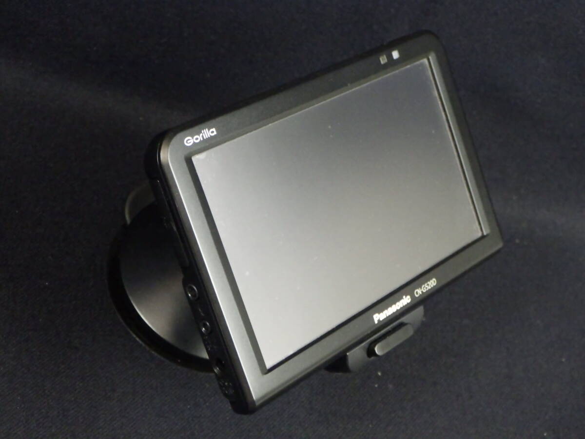 李9687 中古 動作確認済み パナソニック SSD ポータブル カーナビゲーション ゴリラ CN-G520D_画像4