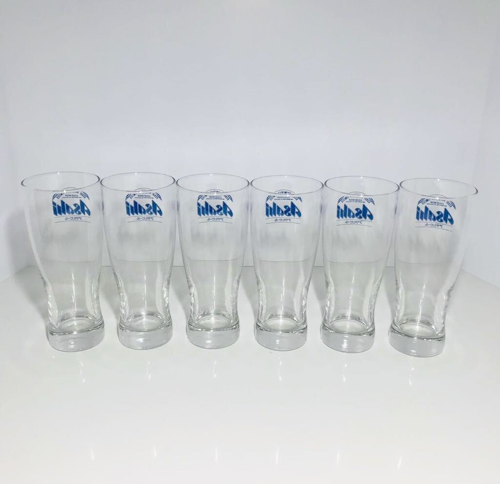 OR9】 アサヒビール グラス 6個セット ビールグラス ビアグラス コップ ガラス _画像4