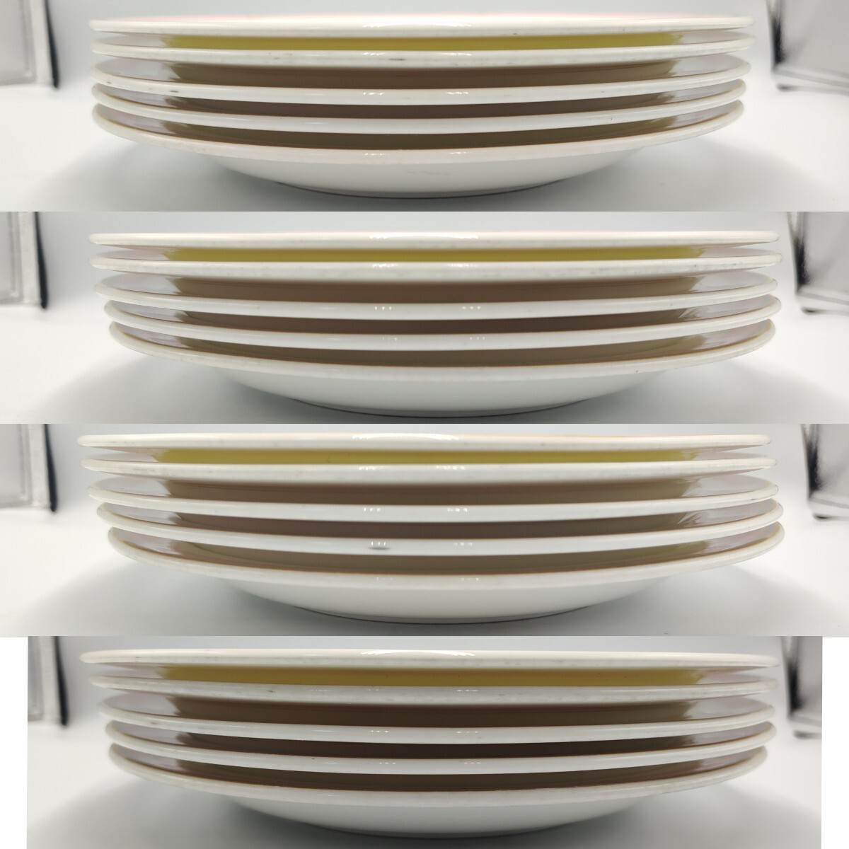 ON8】ノリタケ　ボーンチャイナ　洋皿　5枚セット Noritake レトロ 洋食器_画像5