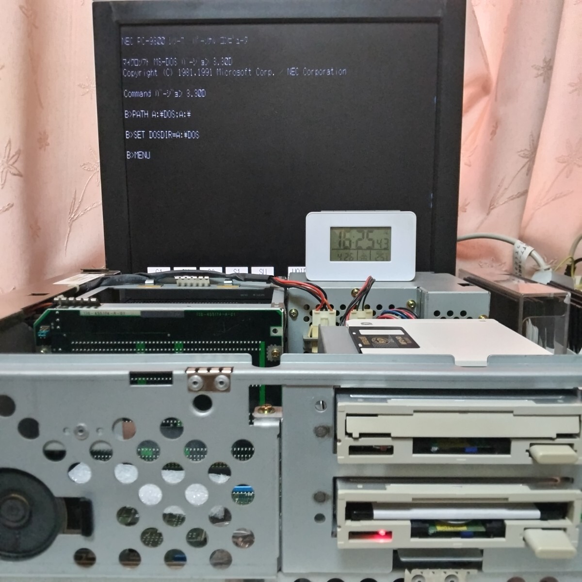 3.5インチFDD NEC FD1137D (2024.4 コンデンサ交換 動作品) 4-1 4-2 ２個有 １個4480円 ＊２個セットではありません。の画像7