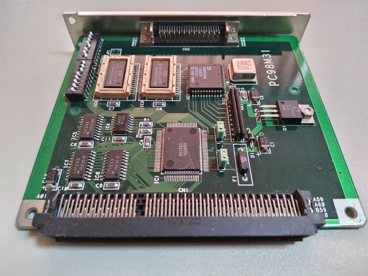 FA/FS/FX用 専用SCSI IFボード キャラベル PC98M31 動作確認済_画像3