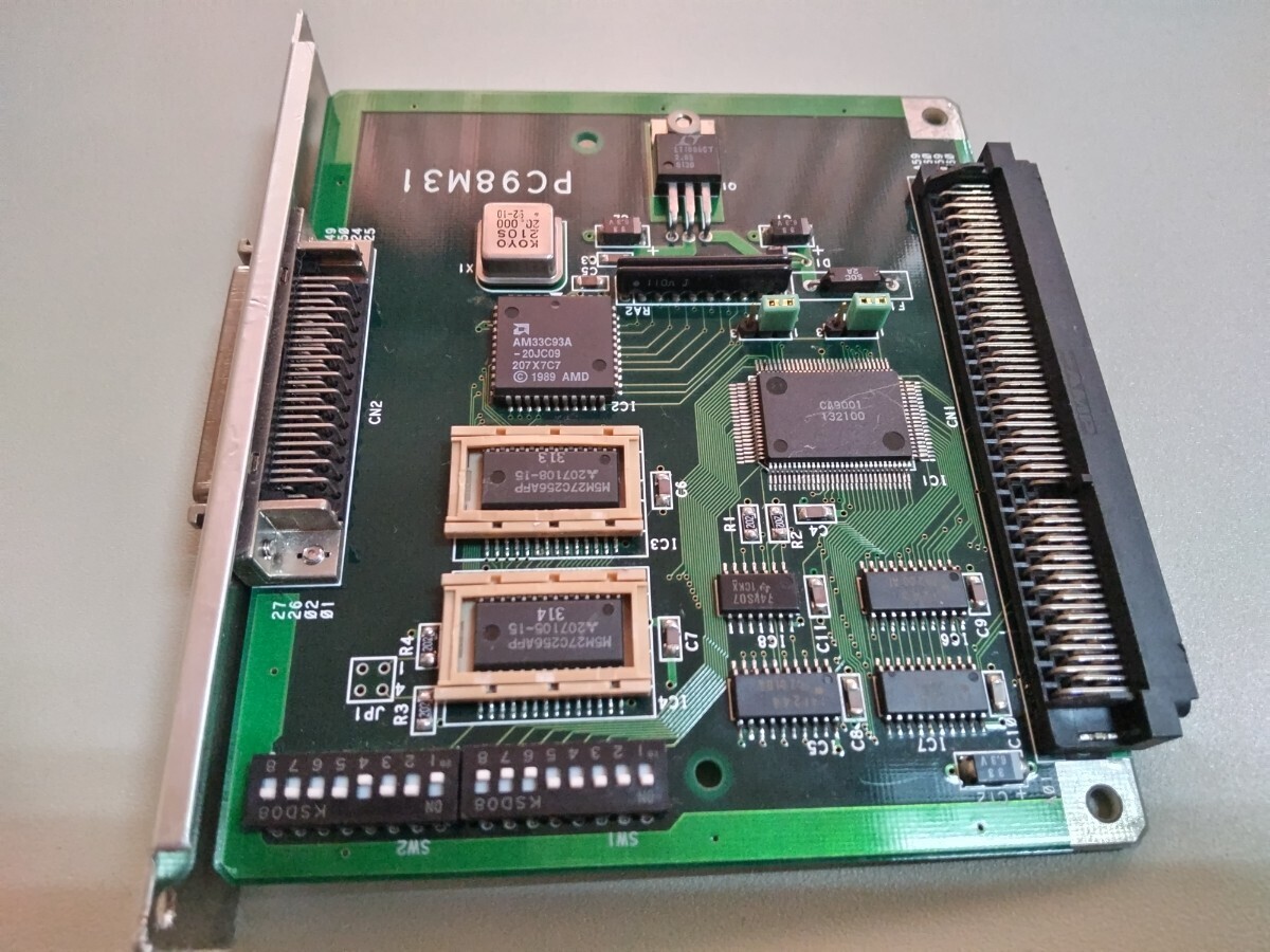 FA/FS/FX用 専用SCSI IFボード キャラベル PC98M31 動作確認済_画像2