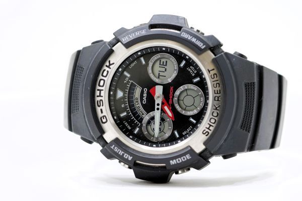 451 CASIO G-SHOCK QZ  4778 AW-590  カシオ ジーショック デジアナ メンズ 腕時計の画像1