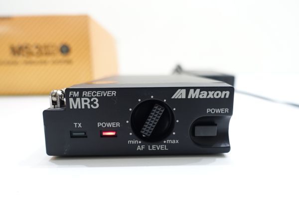 8 Maxon HI-BAND WIRELESS SYSTEM  MS3 MT3 MR3  マクソン ハイバンド ワイヤレス システムの画像4