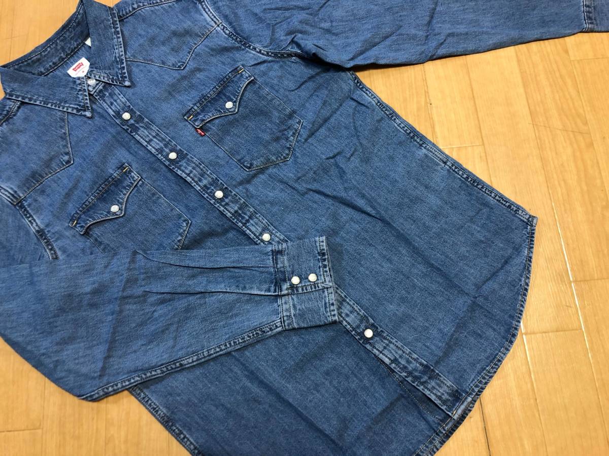 Levis(リーバイス) CLASSIC WESTERN SHIRT クラシック ウエスタンシャツ 85745-0108 ＵＳサイズＭ(日本サイズ約Ｌ)の画像2