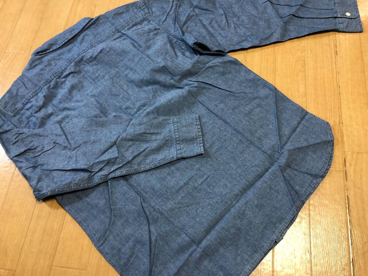 Levis(リーバイス) ポケット付き ワークデニム長袖シャツ 19587-0276 ＵＳサイズＬ(日本サイズ約ＸＬ)の画像3