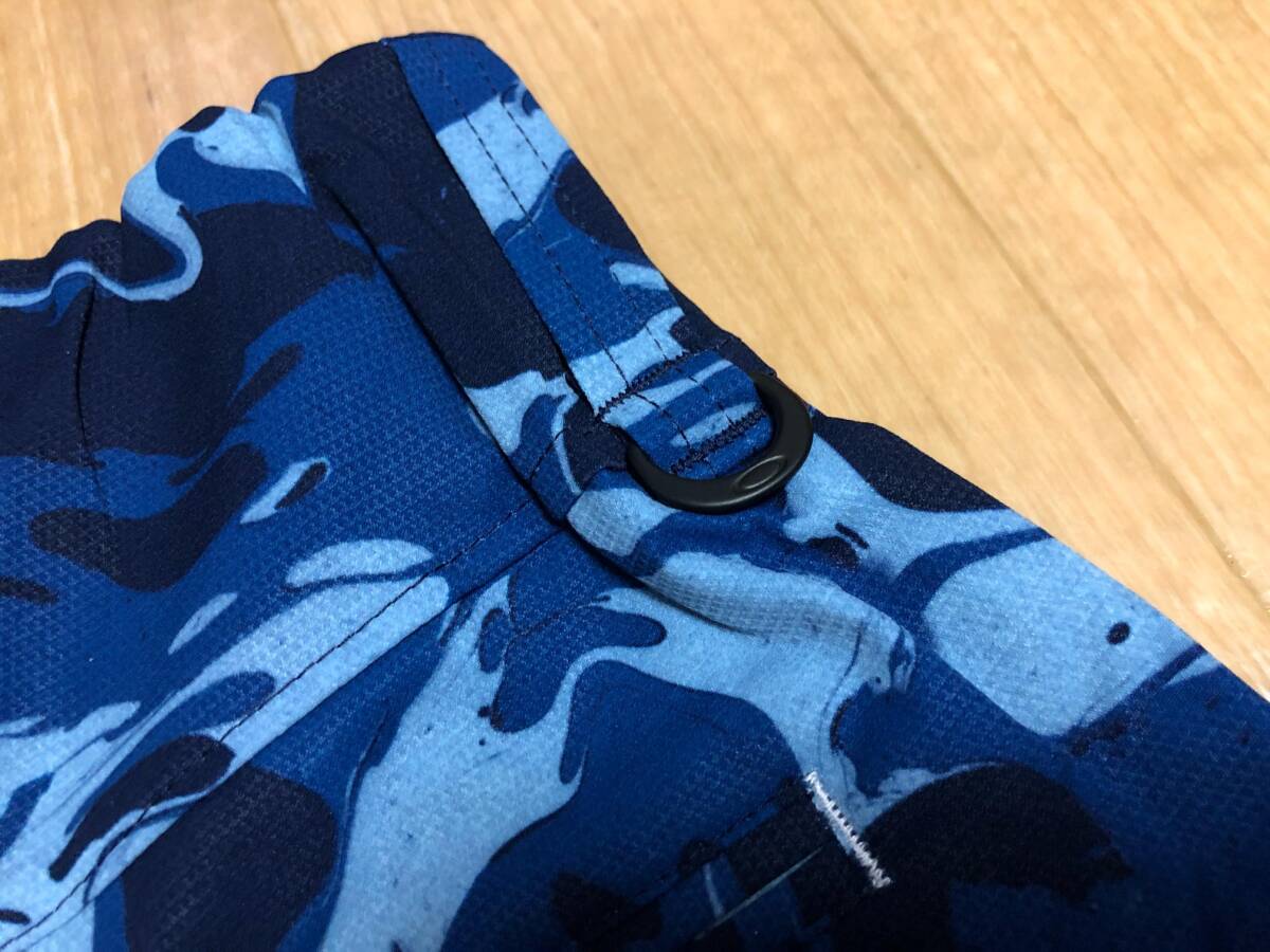 OAKLEY(オークリー) 春夏、吸汗速乾、UPF50+ 、ストレッチ ショートパンツ FOA403530(BLUE SYORM PRINT)７９－８４の画像8