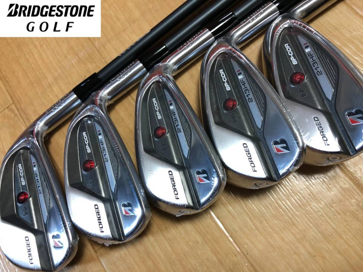 未使用 BRIDGESTONE GOLF(ブリヂストンゴルフ) FORGED SP-COR 213HF アイアンセット DIAMANA BS50i カーボンシャフト FLEX-S ＃6-9、PWの画像1