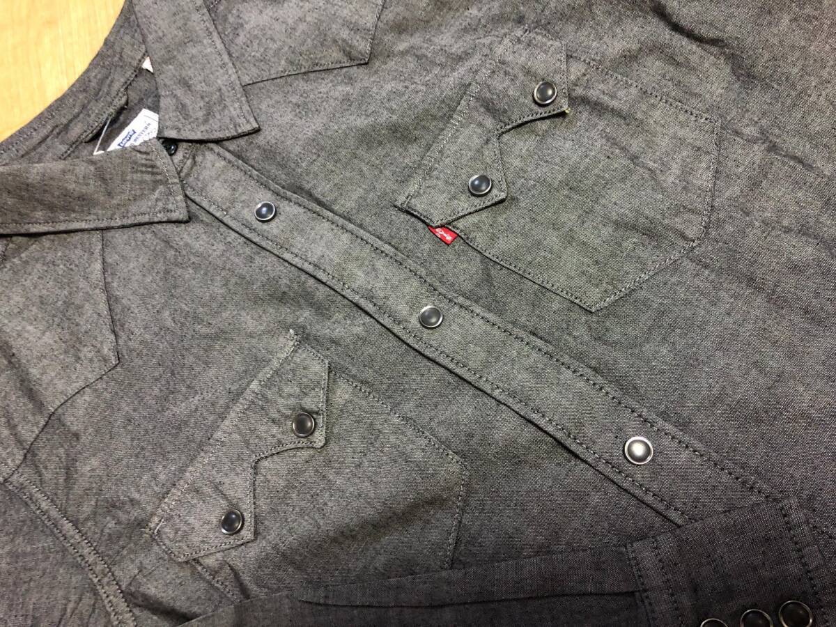 Levis(リーバイス) SAWTOOTH RELAXED WESTERN SHIRT ノコギリリラックスウエスタンシャツ A5751-0004 ＵＳサイズＸＬ(日本サイズ約ＸＸＬ)の画像1