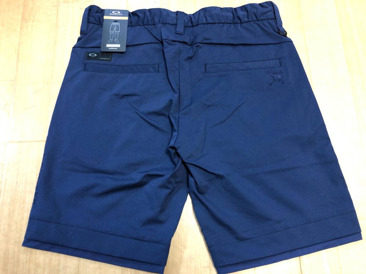 OAKLEY(オークリー) 春夏 SKULL COMMON SHORTS 1.0 吸汗速乾、4WAYストレッチ、UPF50+ ハーフパンツ FOA403528(PEACOA)９１－９６