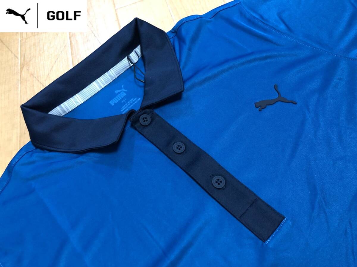 PUMAGOLF( Puma Golf ) spring summer . water speed . polo-shirt with short sleeves 535132(30)L