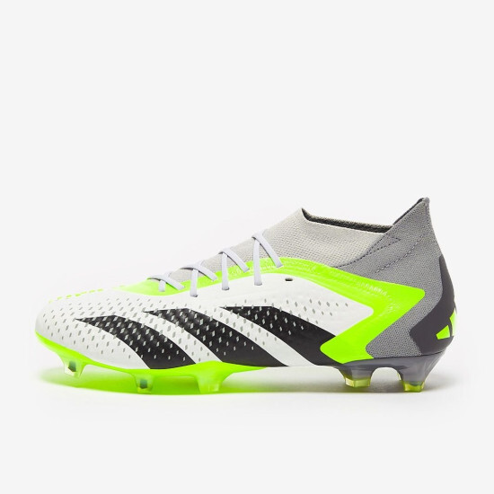 adidas PREDATOR ACCURACY.1 FG サッカースパイク GZ0035(フットウェアホワイト/コアブラック/ルシッドレモン)２８．５CMの画像4