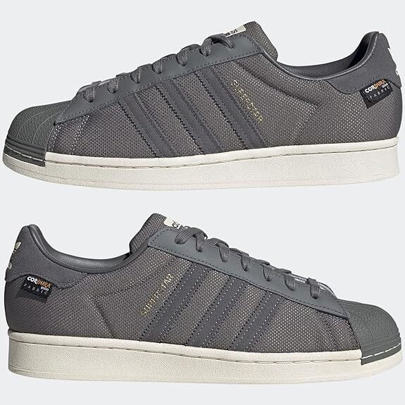 adidas(アディダス)SUPERSTAR スーパースター GZ1602(グレーフォー/チョークホワイト/ゴールドメタリック)２７．０CMの画像1