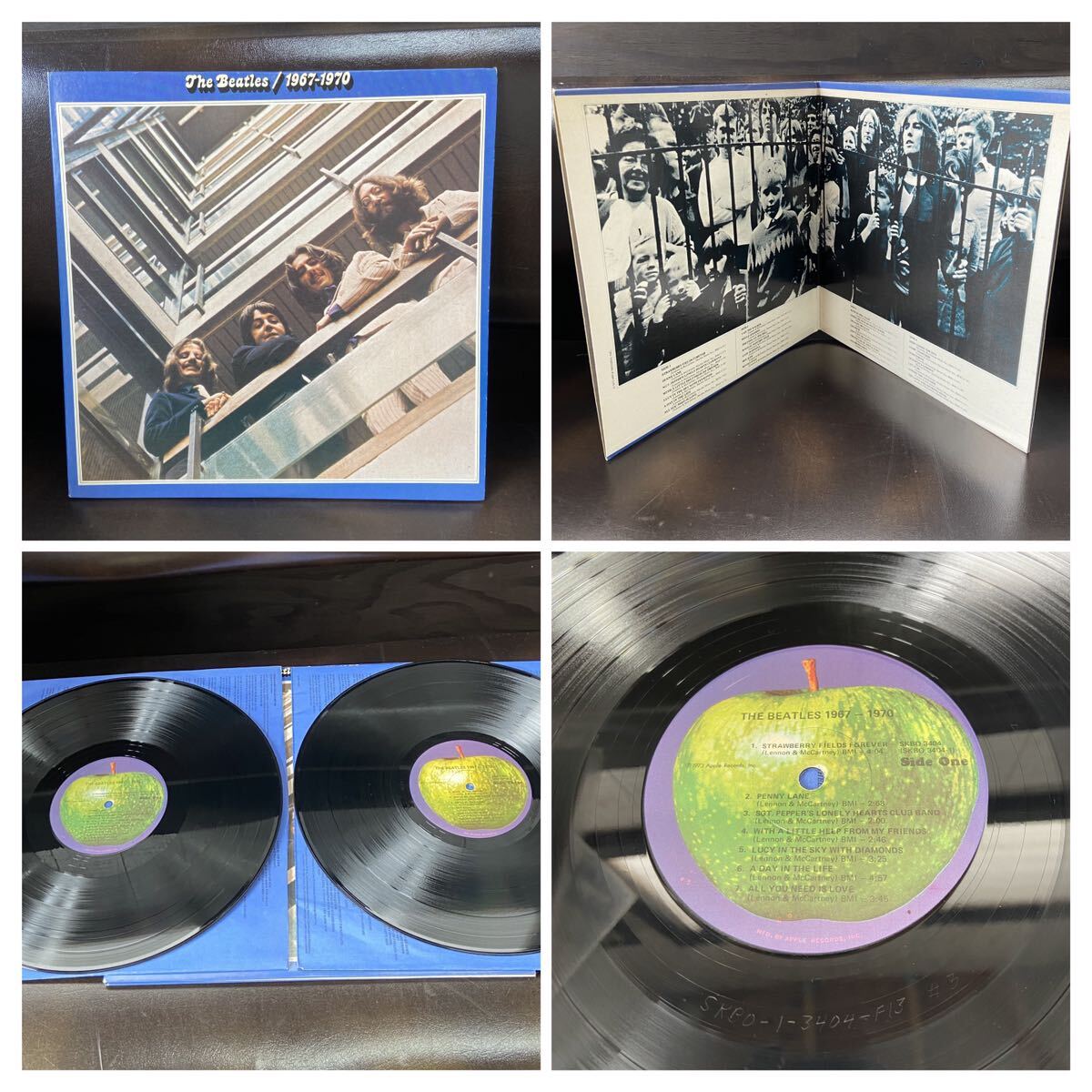 THE BEATLES ザ・ビートルズ  LP レコード 4点 まとめ 動作未確認の画像6