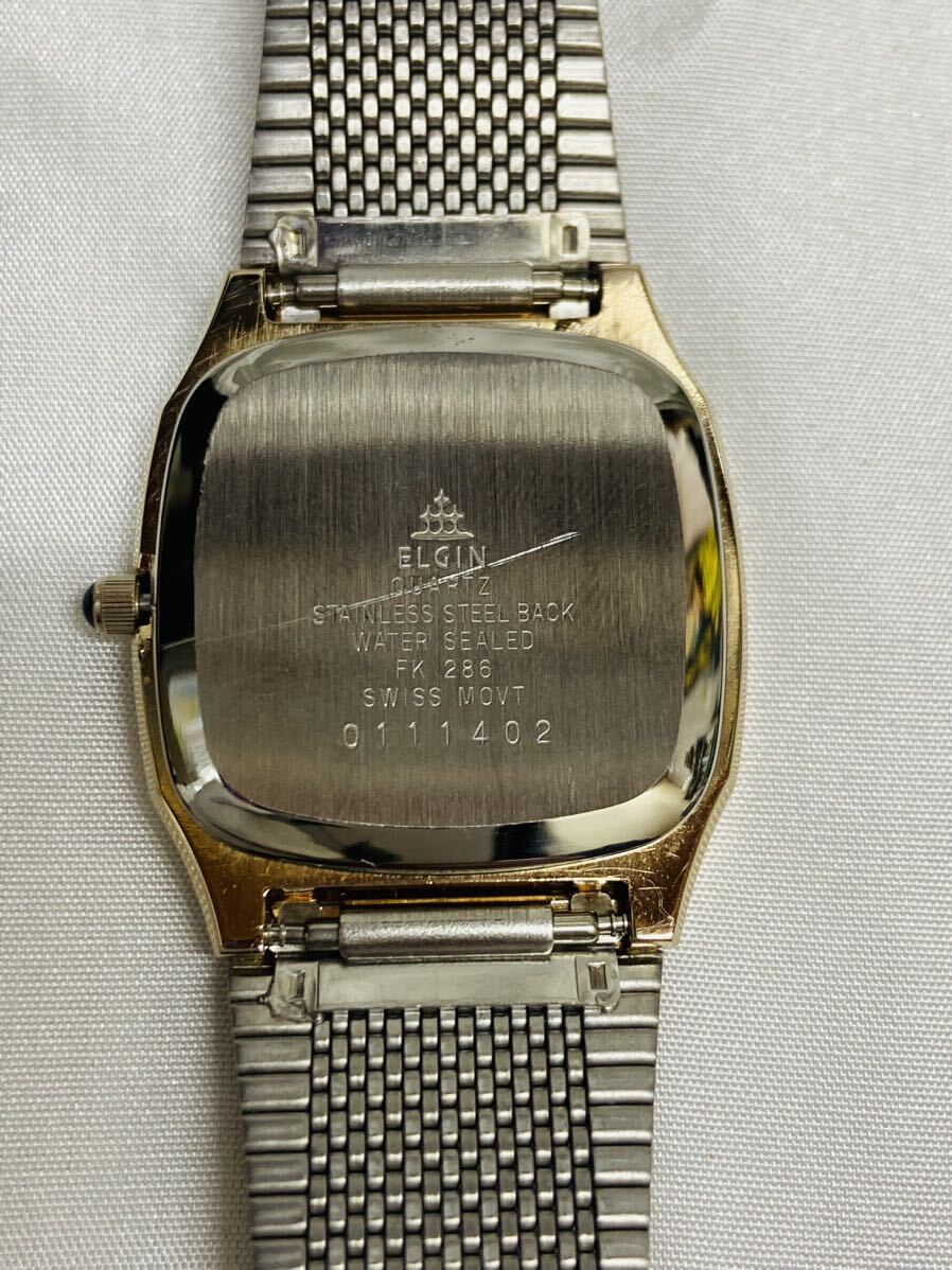 ELGIN エルジン FK286 FK283 腕時計　クォーツ　2点 稼動品　ケースあり