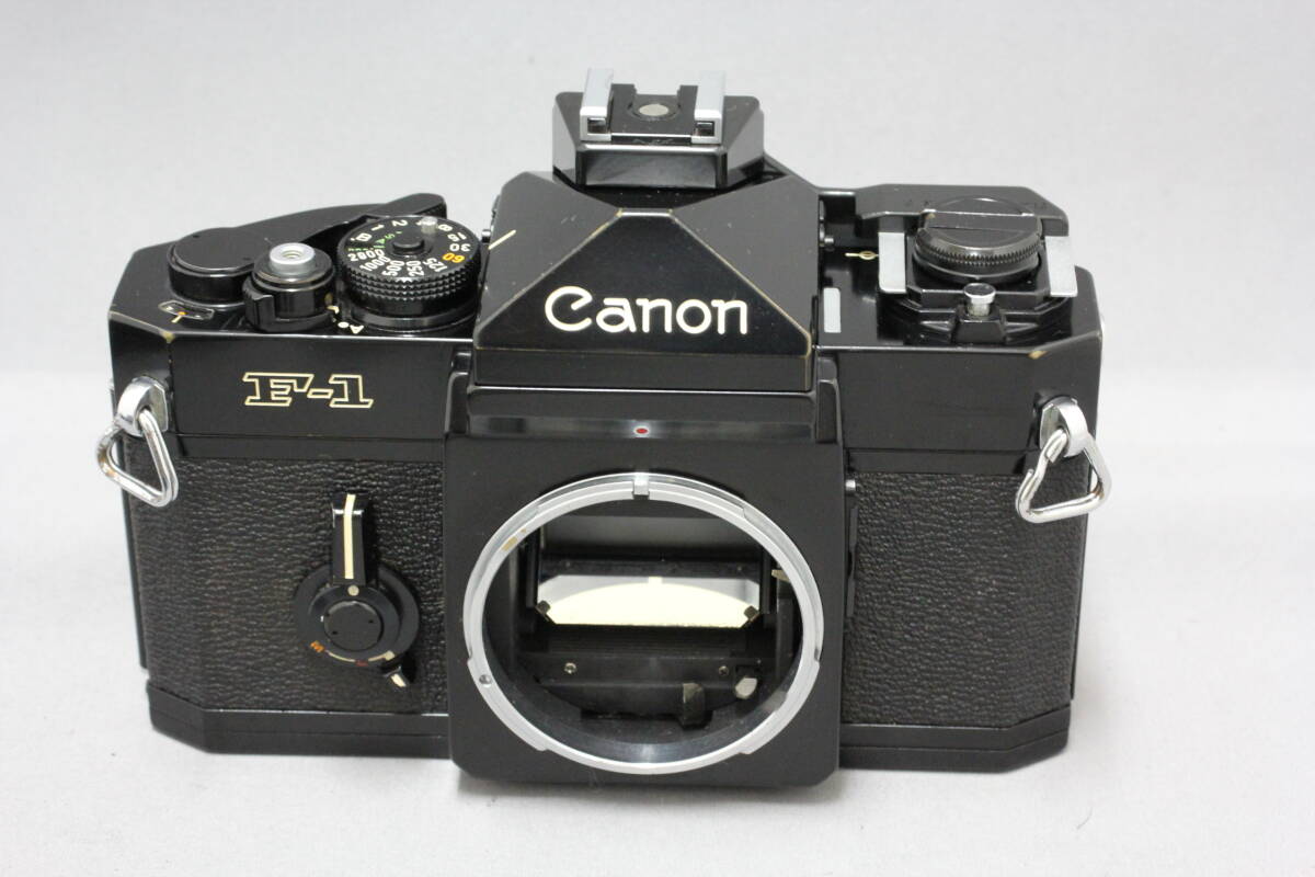 ■シャッター動作しました■ キヤノン（Canon） F-1 アイレベル Body ■整備したり、部品取りにしたり■の画像1