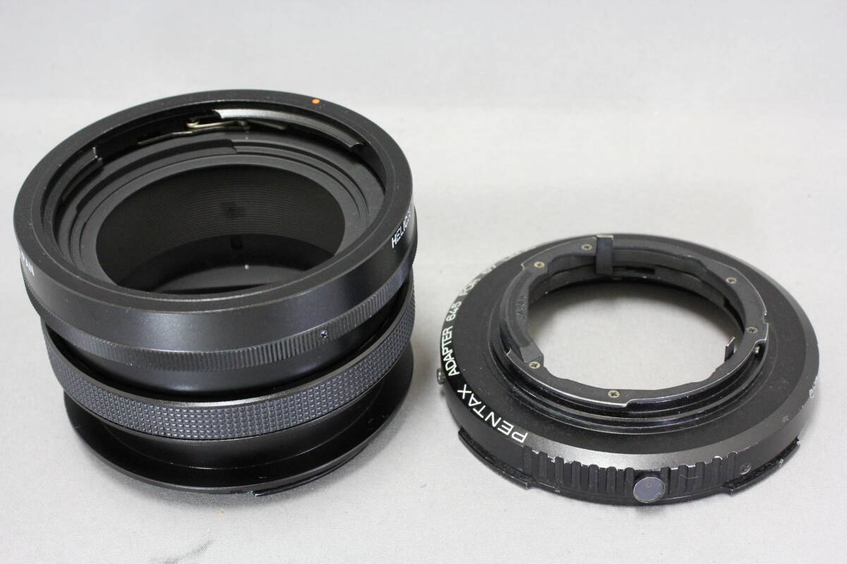 ■使用感あります■ ペンタックス（PENTAX） HELICOID EXTENSION TUBE 6X7 + ADAPTER 645 FOR 67 LENS  ■部品取り等に！■の画像4